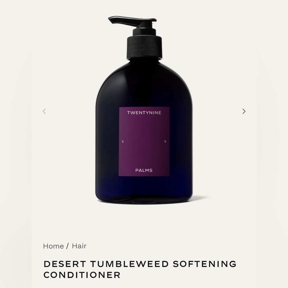 NEW TWENTYNINE PALMS Desert Tumbleweed Softening Conditioner